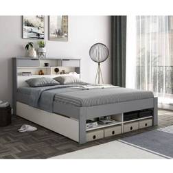 Bedmaster Fabio Wooden Storage Bed 165x220cm