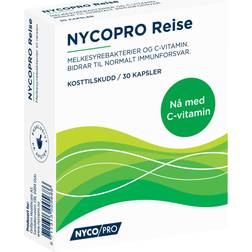 Nycopro Reise melkesyrebakterier vitamin C