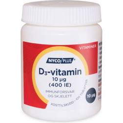 Nycoplus D3-vitamin Tab mikrog 100 st