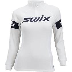 Swix RaceX Warm Bodyw Halfzip W - Snow White