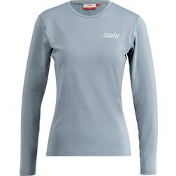 Swix Womens Pace Ls Baselayer Fantastisk Træningstrøje Fog