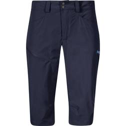 Bergans Men's Vandre Light Softshell Long Shorts - Navy Blue