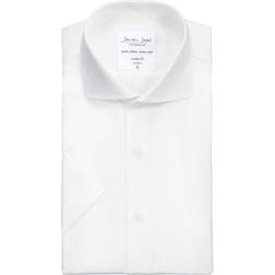 Seven Seas SS410 Poplin modern s/s-Hvid-3XL