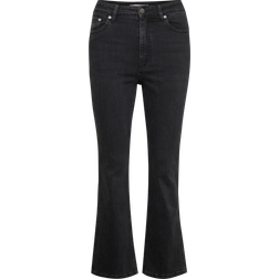 Gestuz Jeans EmilindaGZ HW 7/8 Flared Pants Grå