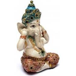 Phoenix Ganesha Statue Ikke Dekorationsfigur