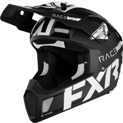 FXR Crosshjelm Clutch Evo, Hvid