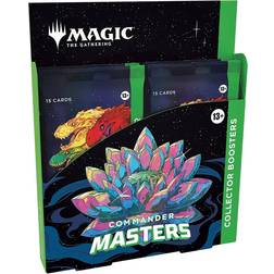 Wizards of the Coast Magic the Gathering Commander Masters Collector Boosters 4 Packs