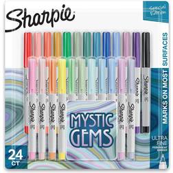 Sharpie Mystic Gems Ultra Fine Permanent Markers 24-pack