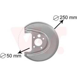 Van Wezel Spritzblech Audi Seat Skoda VW