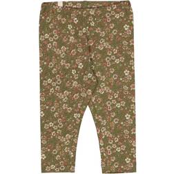 Wheat Jersey Leggings - Dry Pine Flowers (4853g-132-3532)