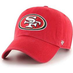 '47 Men's San Francisco 49ers Brand Scarlet Cleanup Adjustable Hat