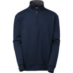 South West Webber Sweatshirt Med Kort Lynlås - Navy
