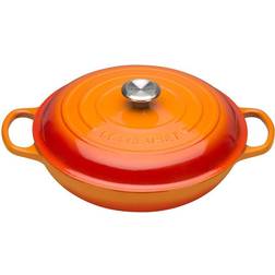 Le Creuset Volcanic Signature Cast Iron Round con tapa 3.2 L 30 cm