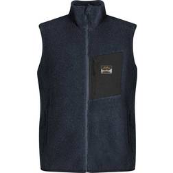 Lundhags Flok Wool Pile Vest Light Navy Storlek XL