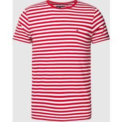 Tommy Hilfiger STRETCH SLIM FIT TEE Rød