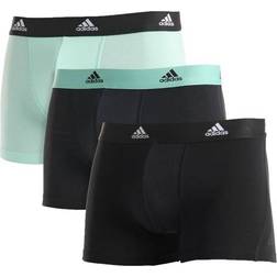 adidas 3-pack Active Flex Cotton Trunk Turquoise