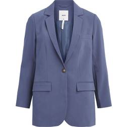 Object Sigrid Single Breasted Blazer - Blue Indigo