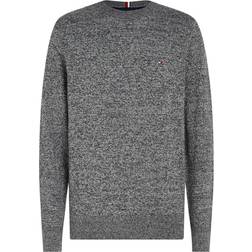 Tommy Hilfiger Mens Pima Organic Cotton Cashmere Crew Neck- Cashmere Creme