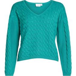 Vila Cable Knitted Top