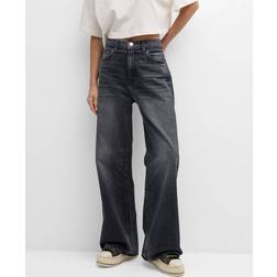 Amiri Wide-Leg Jeans - Black