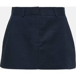 The Frankie Shop Navy Isle Miniskirt Navy