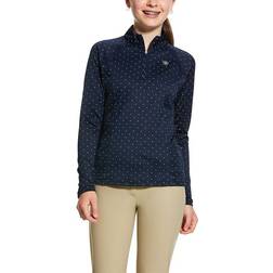 Ariat Girls Sunstopper 2.0 Navy Dot