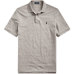 Polo Ralph Lauren Slim Fit Mesh Polo Shirt - Canterbury Heather