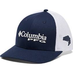 Columbia PFG Logo Mesh Ball Cap High Crown - Collegiate Navy