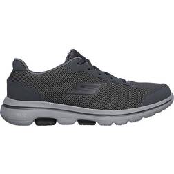 Skechers GO Walk 5-Demitasse M - Charcoal Textile/Synthetic/Black