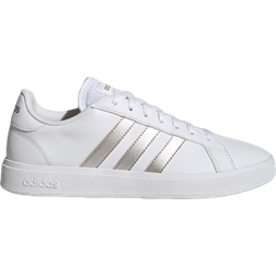 adidas Grand Court TD Lifestyle Court W - Cloud White/Platinum Metallic