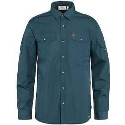 Fjällräven Singi Trekking Shirt Långärmad Skjorta Herr - Blå