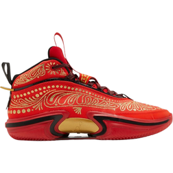 Nike x Air Jordan 36 M - Chile Red/University Red/Black/Metallic Gold