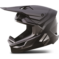 Motocross Helm Shot Race Sky Gris