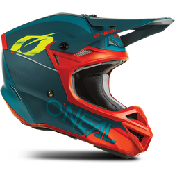 O'Neal 5Series Haze V.22 Motocross Helm - Rot/Blau
