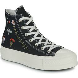 Converse Chuck Taylor All Star Lift Platform Enchanted Garden - Black/Egret