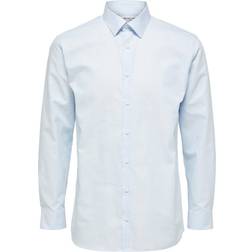 Selected Homme SLHREGETHAN SHIRT LS CLASSIC NOOS Blå