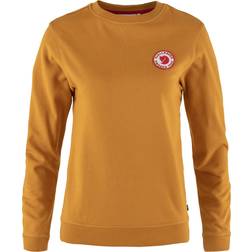 Fjällräven Women's 1960 Logo Badge Sweater, XL, Acorn