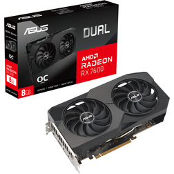 ASUS Dual Radeon RX 7600 OC HDMI 3 x DP 8GB