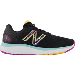 New Balance Fresh Foam 680v7 Wide W - Black/Surf/Lemonade