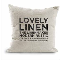 Lovely Linen Deco Kuddöverdrag Grå (50x50cm)