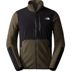 The North Face Men's Glacier Pro Full-Zip Fleece - New Taupe Green/TNF Black