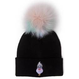 Disney The Little Mermaid Ursula Pom-pom Knitted Beanie, Black