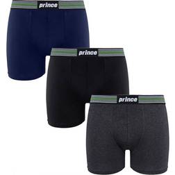 Prince performance pack black dark grey mens boxers muxpr066