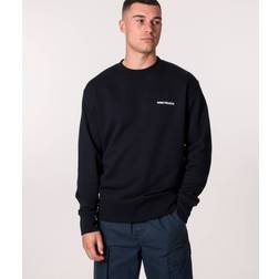 Norse Projects Navy Arne Sweatshirt 7004 Dark Navy