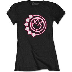 Blink-182 Ladies T-Shirt/Six Arrow Smiley XX-Large