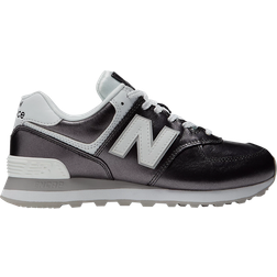 New Balance 574 W - Black Metallic/White