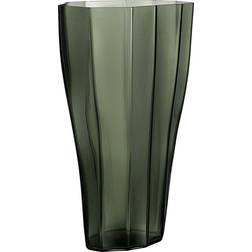 Orrefors Reed Moss Green Vas 50cm