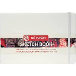 Talens Art Creations Sketchbook White 14.8x21cm 140g 80 sheets