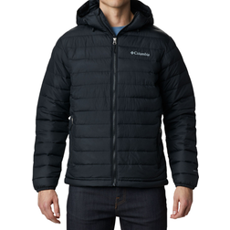 Columbia Men’s Powder Lite Hooded Insulated Jacket - Black