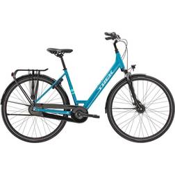 Trek Hybridcykel District 1 Equipped Lowstep Teal m 2022 2022